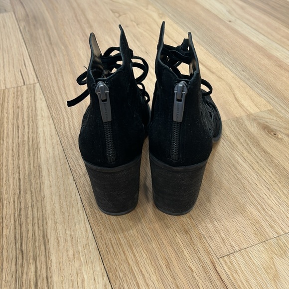 Lace up heeled sandal booties - Picture 3 of 6